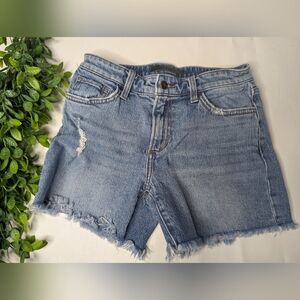 Joe's Jeans Denim 5 Short Frayed Hem Huron Wash Size 26